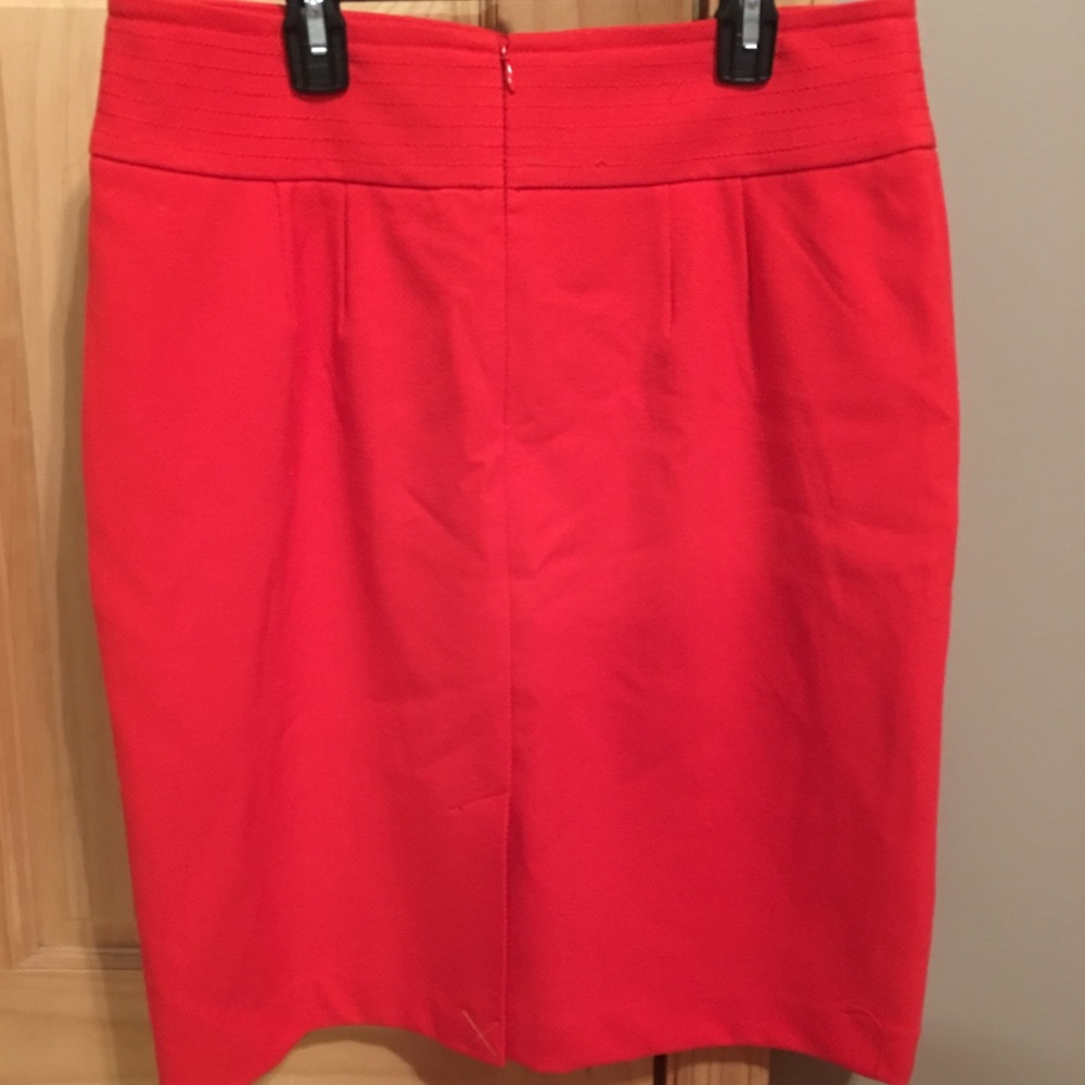 Red Pencil Skirt - Picture 3 of 5